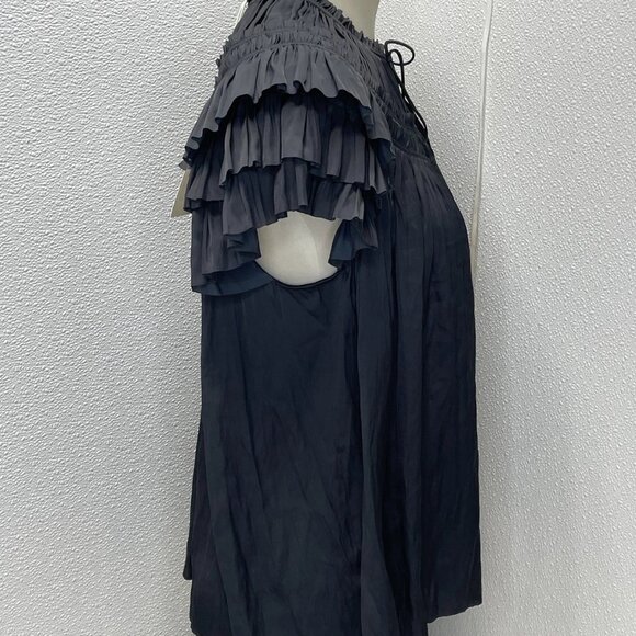 Ulla Johnson “Elvie” Short Sleeve Blouse – Size 4 (NWOT w/ Imperfection) - Picture 2 of 8